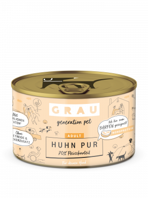 GRAU Huhn Pur 6x200g Cena norādīta par 1 gb